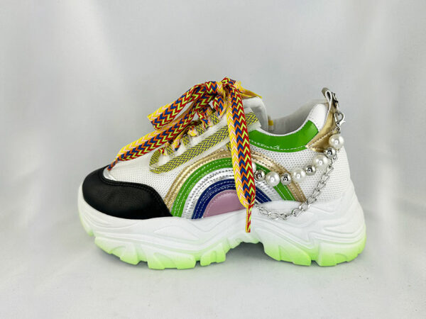 Tęczowe Sneakersy