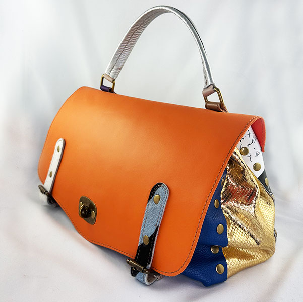 Torebka wielokolorowa w stylu vintage - Image 7