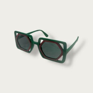 Okulary "Retro" zielone