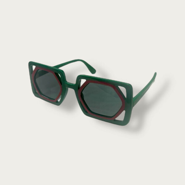 Okulary "Retro" zielone