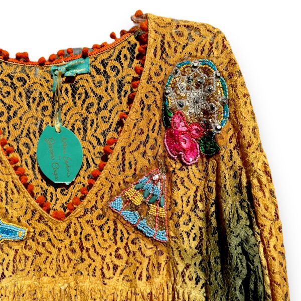 Ruda sukienka BOHO - Image 3