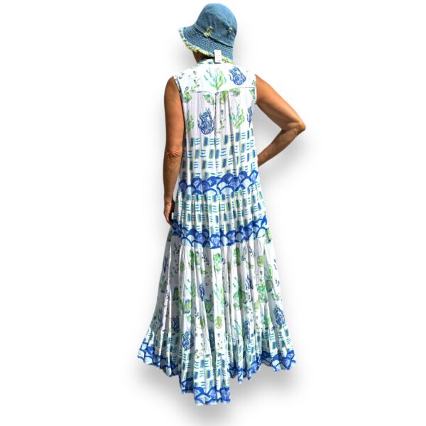 Sukienka boho biała mini - Image 4