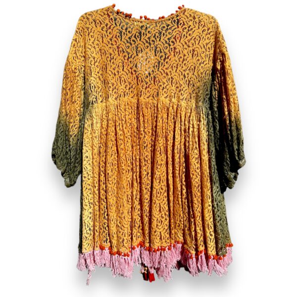 Ruda sukienka BOHO - Image 2