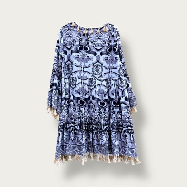 Sukienka boho z frędzlami - Image 2