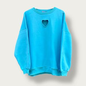 Bluza niebieska "Serduszko"