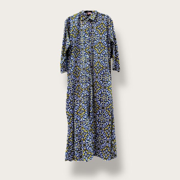 Sukienka koszulowa maxi