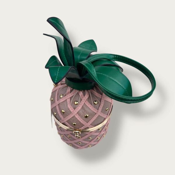 Torebka jasnoróżowa na ramię "Ananas" - Image 3