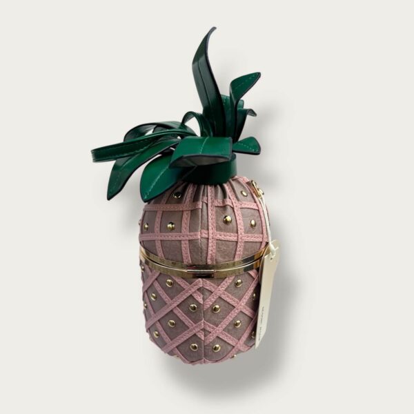 Torebka jasnoróżowa na ramię "Ananas" - Image 2