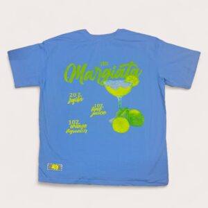 T-shirt niebieski "Margarita"