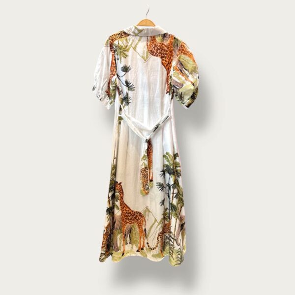 Sukienka koszulowa maxi "Safari" - Image 2