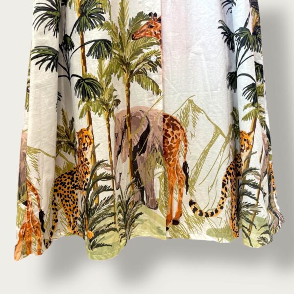 Sukienka koszulowa maxi "Safari" - Image 3