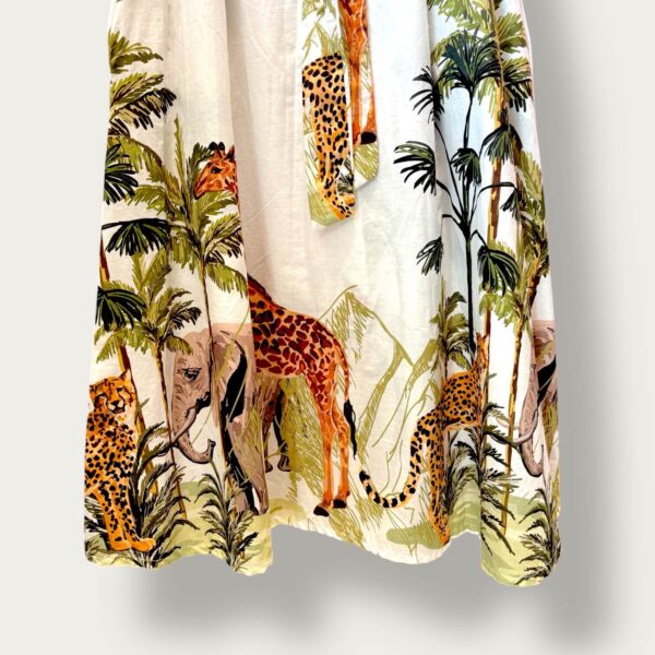 Sukienka koszulowa maxi "Safari" - Image 4