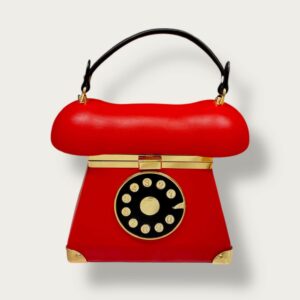 Torebka czerwona "Telefon"