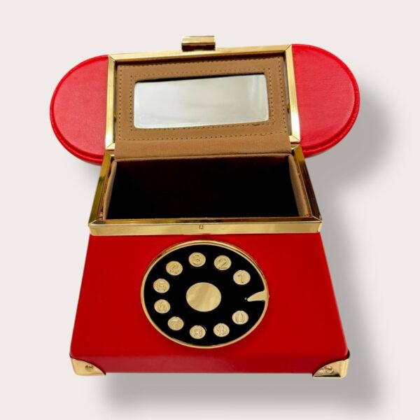 Torebka czerwona "Telefon" - Image 3