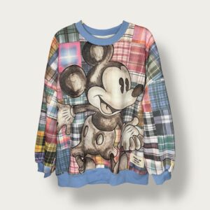 Bluza "Mickey&Minnie Mouse" niebieska