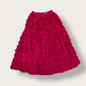 Różowa spódnica "Róża 3D"